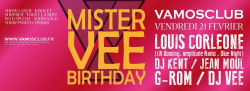 Birthday Mister VEE