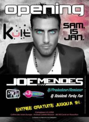PARA & KULT : 1 Club !!! JOE MENDES au KULT