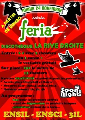 Soirée Féria