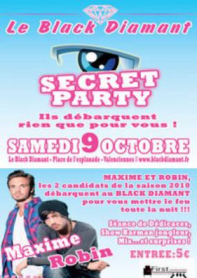 SECRET PARTY avec Maxime et Robin