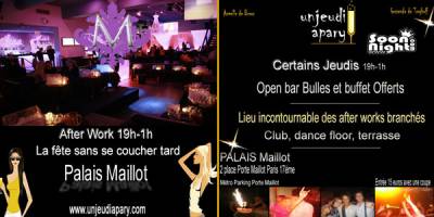 AfterWork au Palais Maillot
