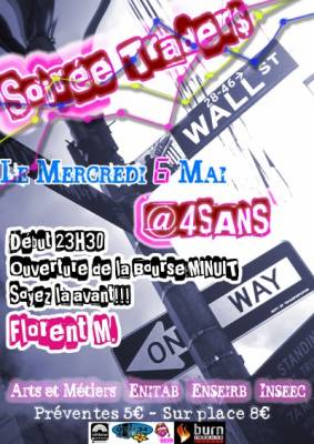 Soirée TRADER$ @4SANS