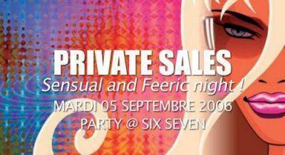 Private Sales Party
