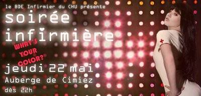 soirée infirmière: what’s your color ?