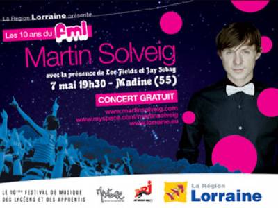 10ème anniversaire du FML : Martin Solveig pour souffler les bougies