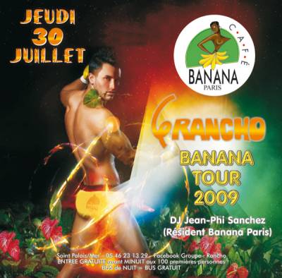 Banana café tour avec DJ Jean-Phi Sanchez