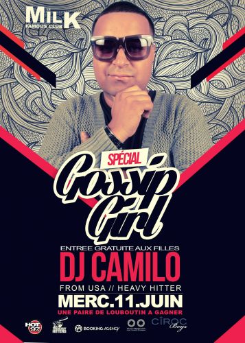 La gossip girl avec DJ CAMILO