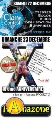 10 eme anniversaires de l’amazone