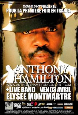 ANTHONY HAMILTON + LIVE BAND