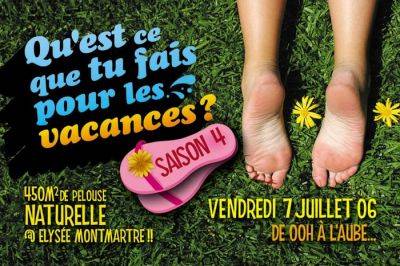 QU’EST-CE QUE TU FAIS POUR LES VACANCES ?