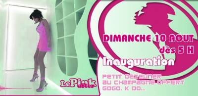INAUGURATION PINKAFTER