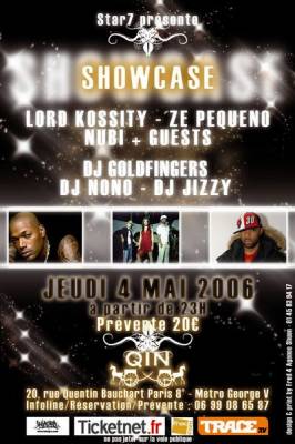 Lord Kossity en ShowCase + Soirée avec Dj Goldfingers