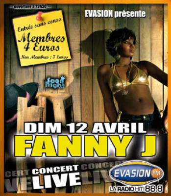 CONCERT LIVE DE FANNY J