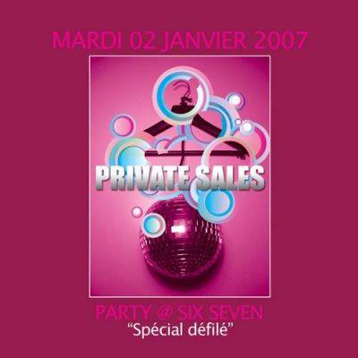 Private Sales party spécial