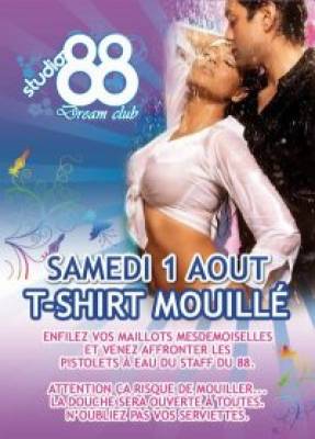 T-shirt mouillé