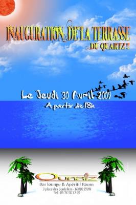 Inauguration terrasse