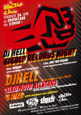 DJ HELL GIGOLO RECORDS NIGHT