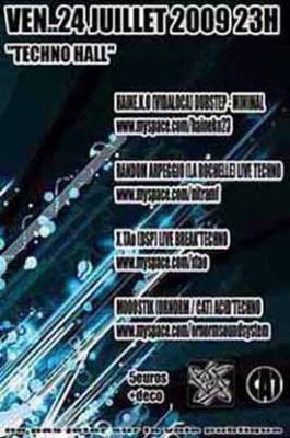 «  » TECHNO »HALL «  » dubstep * minimal * break’tek !!