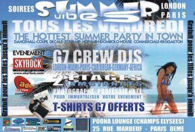 SUMMER VIBES PARTY LONDON / PARIS CHAMPS ELYSEES