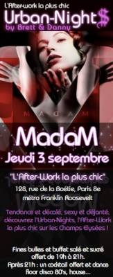 AFTER WORK @ MADAM