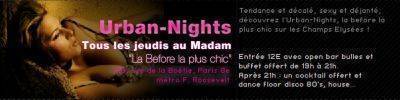 Urban-Nights @ Madam
