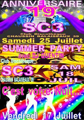 SUMMER PARTY AU SC3