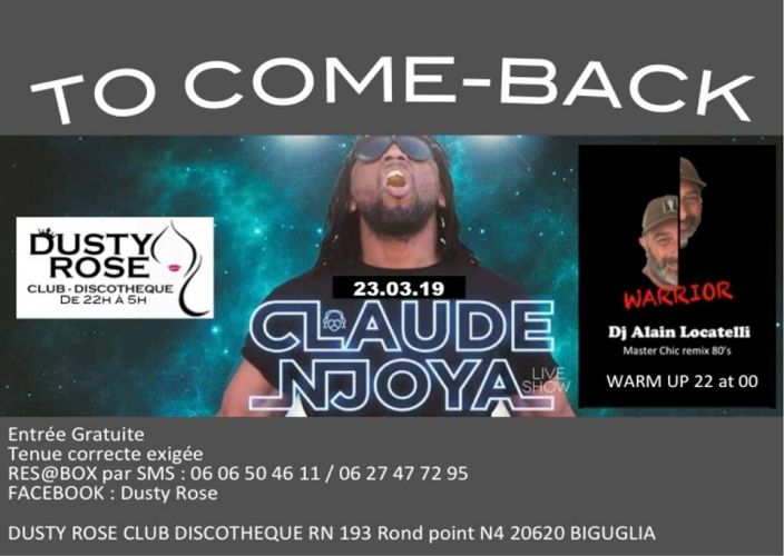 DUSTY ROSE CLAUDE NJOYA The COME BACK