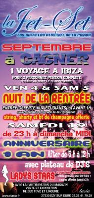 Anniversaire de la Jet Set !