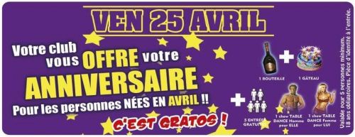 Soirée des anniversaires