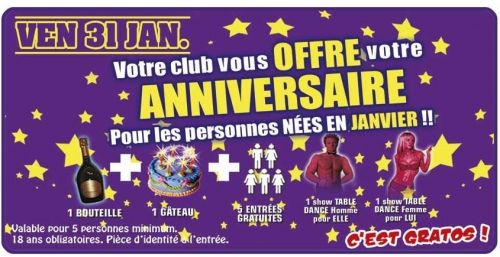 Soirée des anniversaires