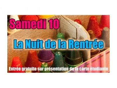 La nuit de la rentrée