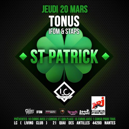 TONUS IFOM & STAPS ★ ST PATRICK