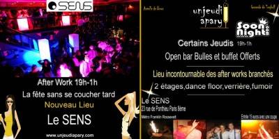AfterWork au Sens