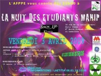 La nuit des étudiants manips