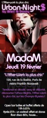 AFTER-WORK @ MADAM