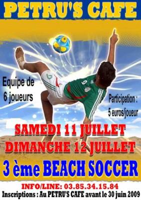 3ème Beach Soccer