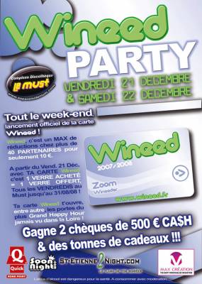 wineed party