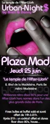 After-Work@ Plaza Madeleine