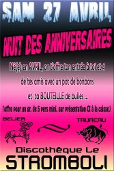 Nuit des anniversaires