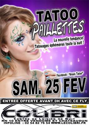 tatoo paillettes
