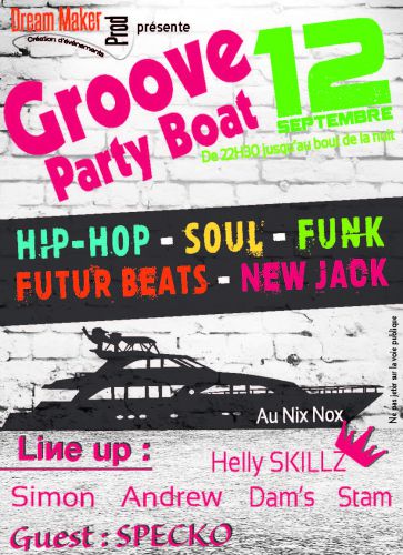 Groove Party Boat