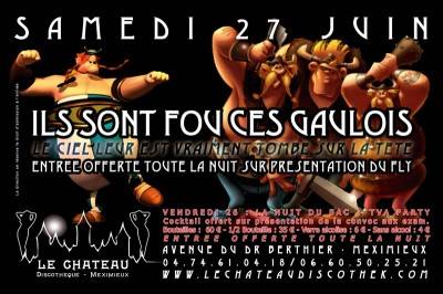 ILS SONT FOU CES GAULOIS
