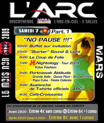MOIS NON STOP Part.1: La nuit «NO PAUSE»