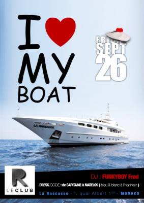  » I LOVE MY BOAT « 