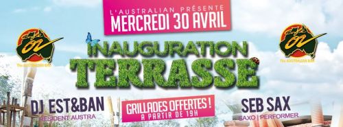 Inauguration terrasse