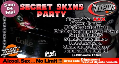 Secret skins party