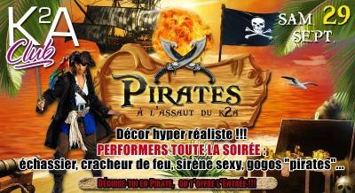 des Pirates au K2A