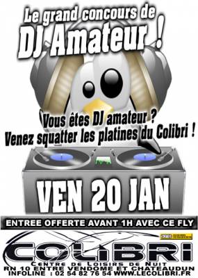 Grand concours DJ amateur !