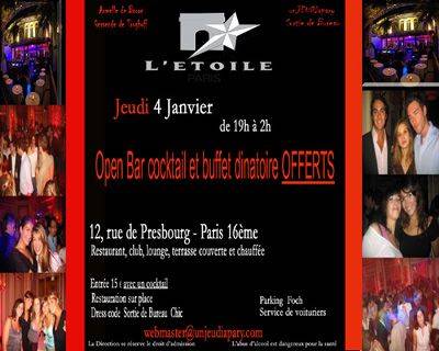 Sortie de bureau a l’Etoile