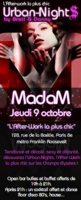 AFTER-WORK @ MADAM